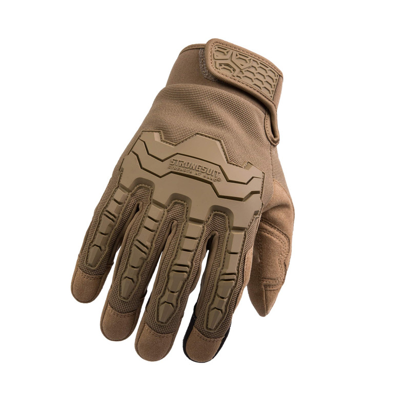 Brawny Coyote Gloves- Brown- Medium